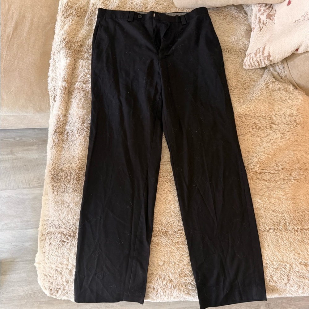 Calvin Klein Men’s Black Trousers/Dress Pants